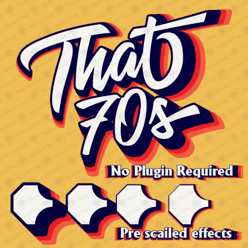 That 70s Illustrator Graphic Style