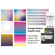Triangle Graphic Style and Pattern