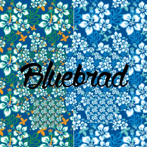 Lava Blue Pattern