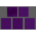 Purple Hex Pattern